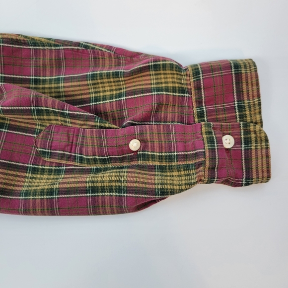 Ralph Lauren Mens Shirt Size XL Plaid Button Down - Picture 10 of 11